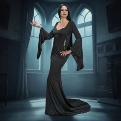 Wednesday® Morticia Kjole