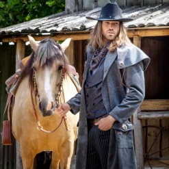 Western Cowboy Duster Frakke