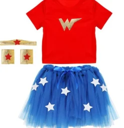 Wonder Girl Børnekostume