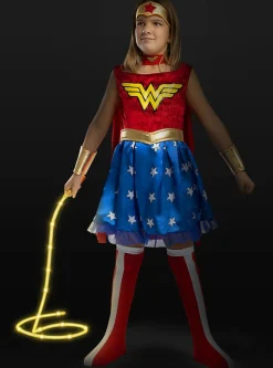 Wonder Woman® Kjole Børnekostume