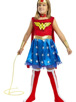 Wonder Woman® Kjole Børnekostume