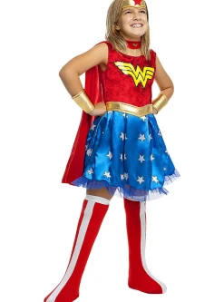 Wonder Woman® Kjole Børnekostume