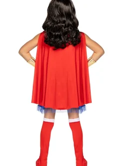 Wonder Woman® Kjole Børnekostume