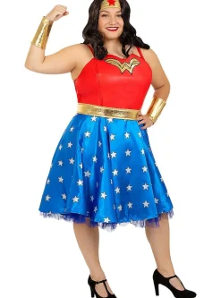 Wonder Woman® Kjole Kostume
