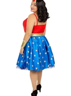 Wonder Woman® Kjole Kostume