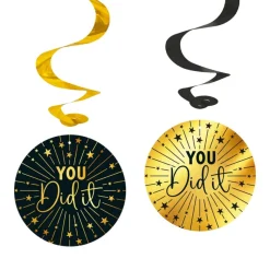 You Did It Golden Celebrations Swirls
