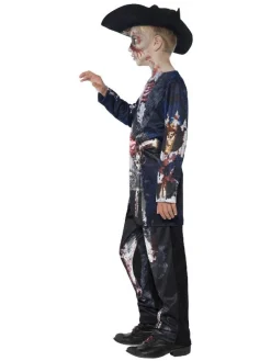 Zombie pirat Børnekostume