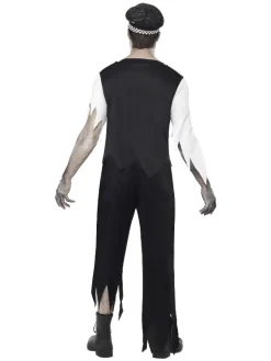 Zombie Politimand Kostume