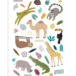 Zoo Party Falske Tatoveringer